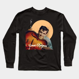 Jimmie Rodgers // Classic Country Legend Tribute Long Sleeve T-Shirt